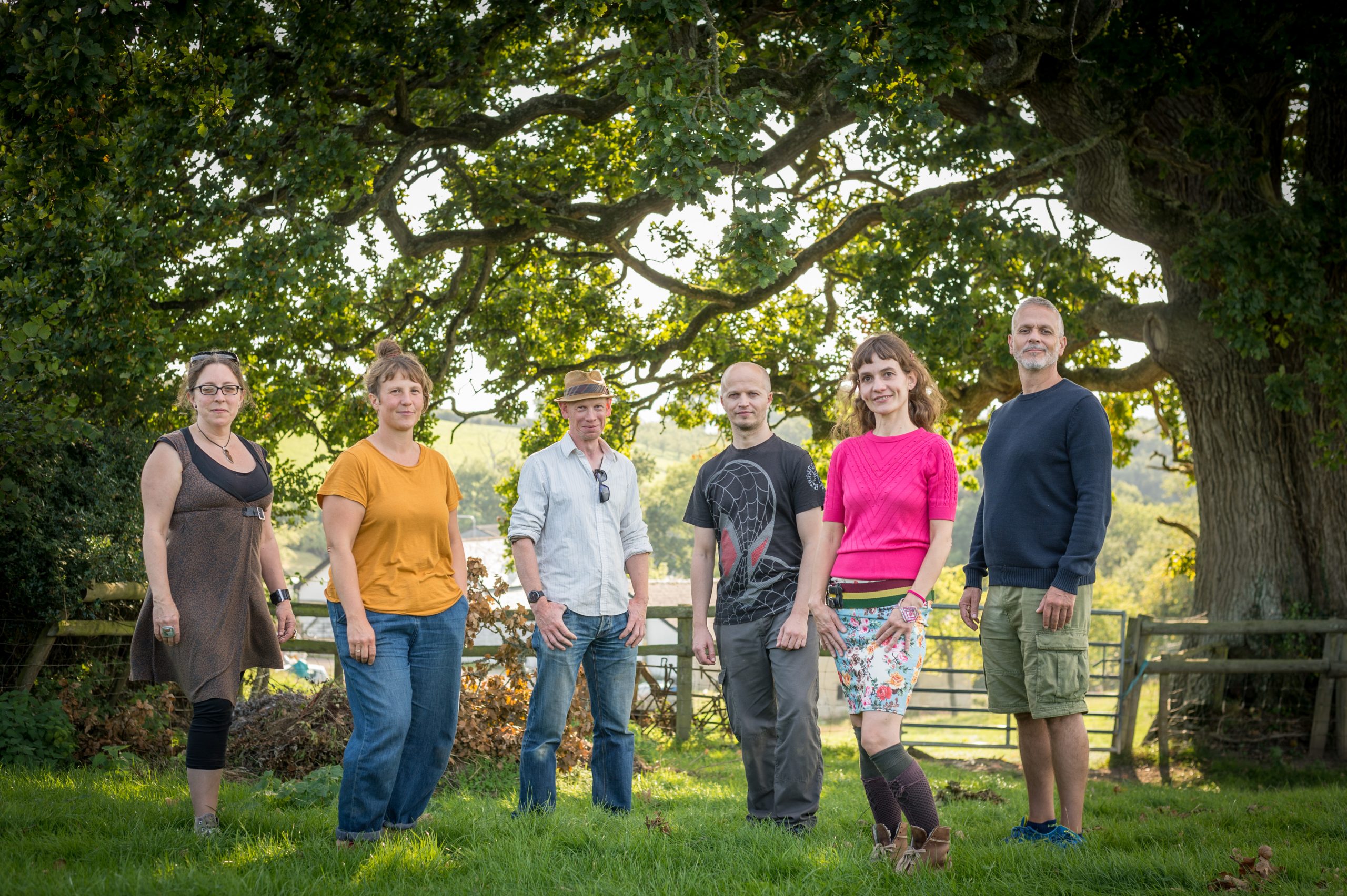 From left: Kerrie Seymour, Ruth Webb, Joe Hancock, Alex Warn, Iola Weir, Richard Feltham.